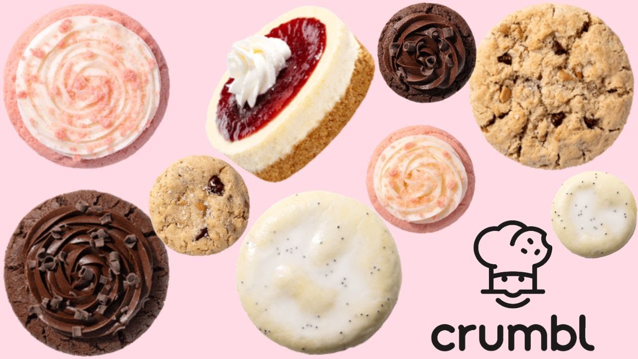 Crumbl Cookies 5/6/24 MINIS, Raspberry Cheesecake, Pink Velvet, Mom’s, Chocolate, Lemon Poppy Seed