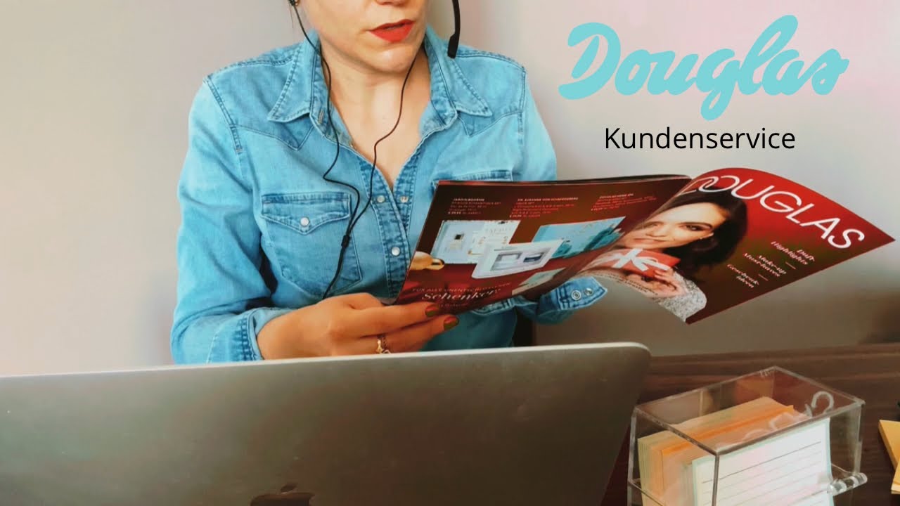 ASMR Kundenservice Roleplay bei Douglas w/ Tastatur Typing | Deutsch/German | SleepyMoon ASMR