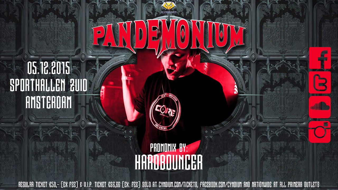 Hardbouncer Promomix Pandemonium - The Religion - 05-12-2015 - Sporthallen Zuid Amsterdam