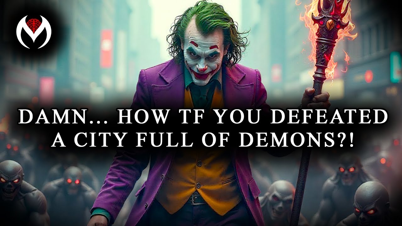 YOU ARE ENFORCING DIVINE LAW ON THE PLANET ⚖️, YOU DEFEATED A CITY FULL OF DEMONS!! - JOKER SPEECH