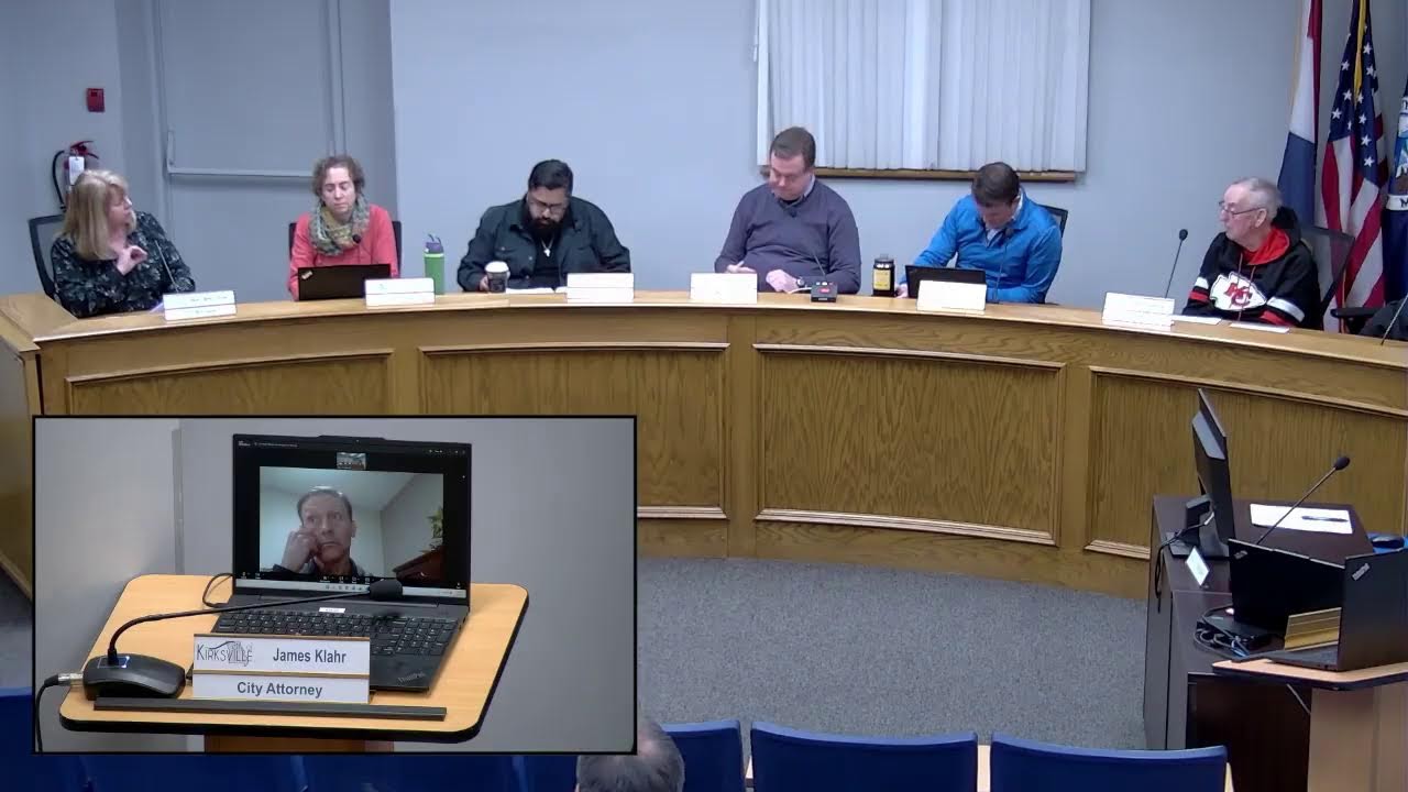 Kirksville City Council Meeting 1-26-26