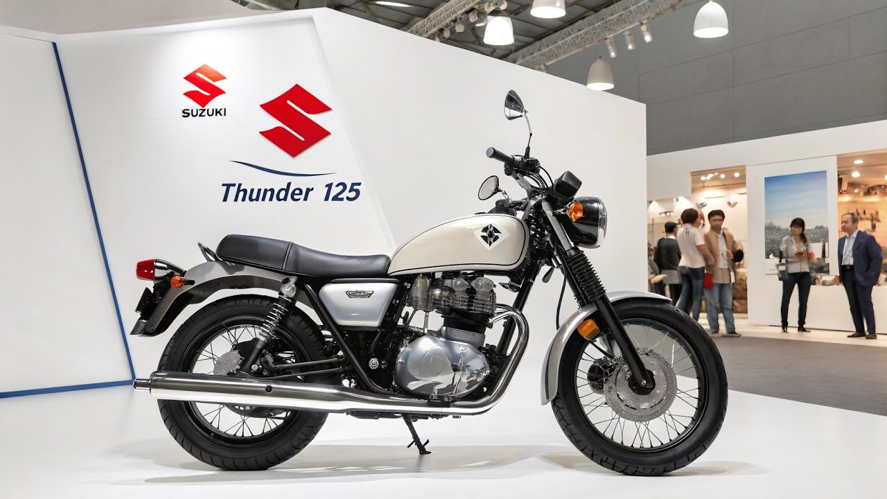 New 2025 Suzuki Thunder 125 Retro | The Classic Legend is Back to Shock the World!!