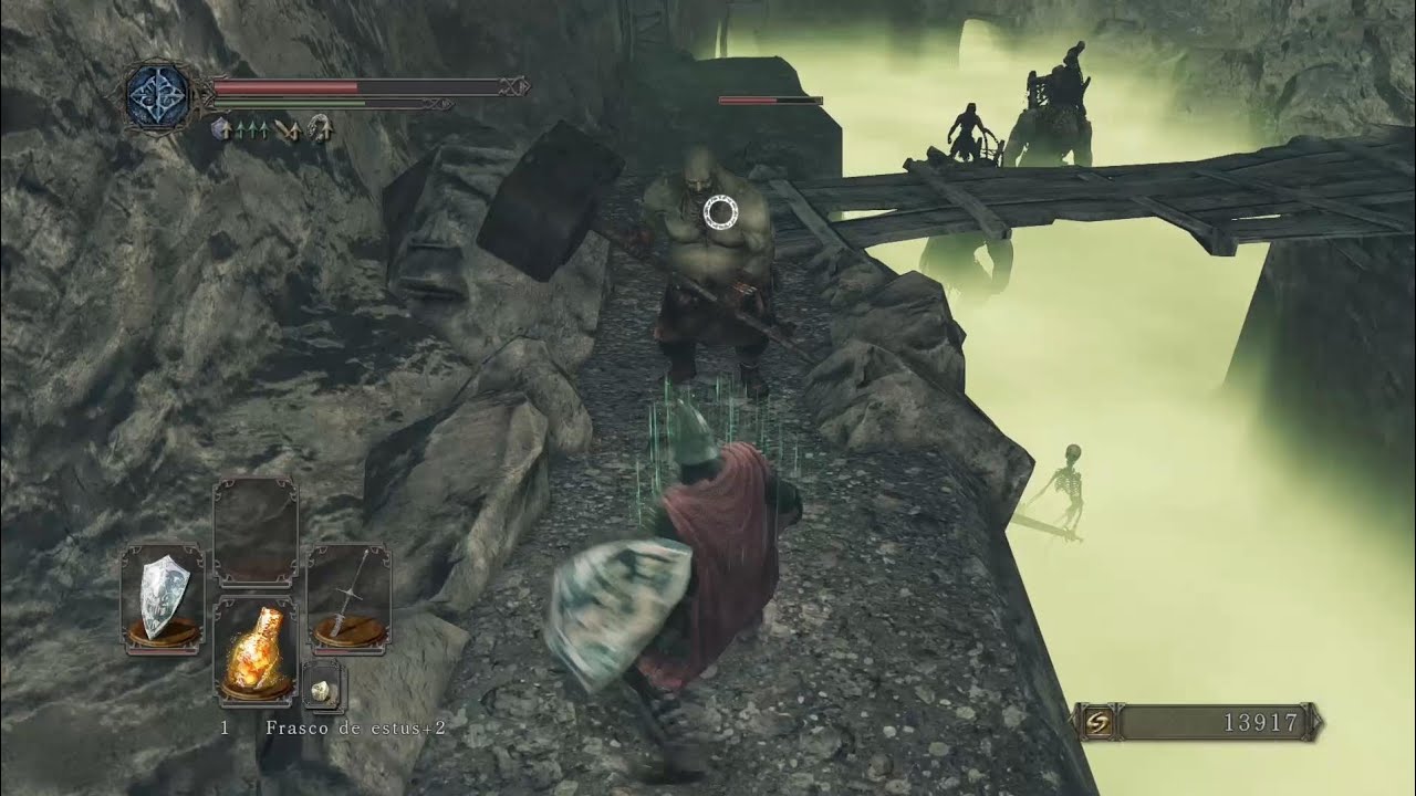 Dark Souls 2 Scholar of the first sin: valle de la cosecha ☢️☣️
