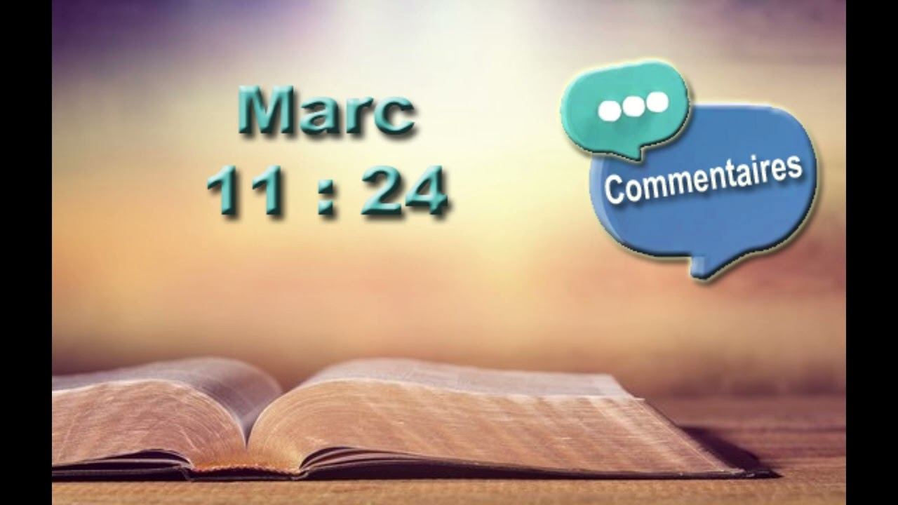 Marc 11 : 24
