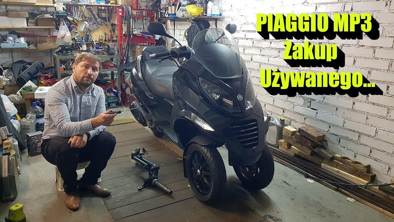 PIAGGIO MP3 na Co zwrócić Uwagę przy Zakupie Używanego. Okiem Mechanika Serwisanta ;)
