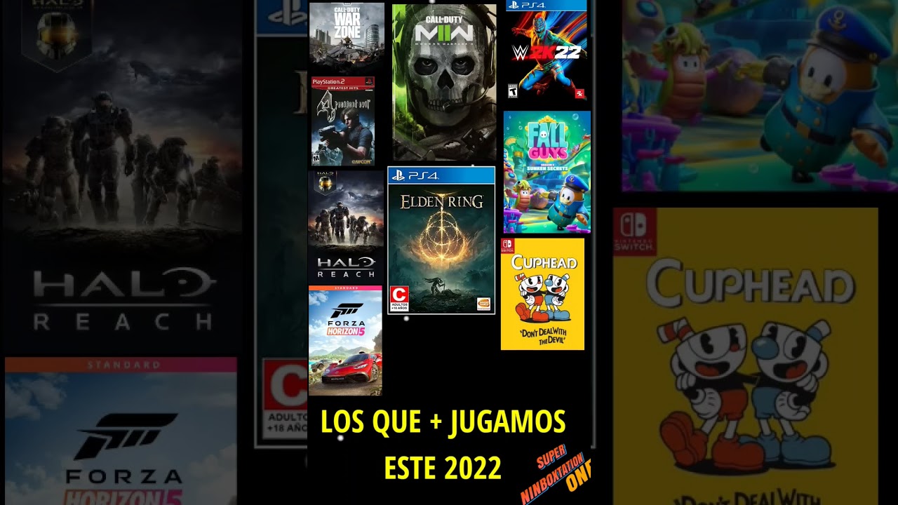 Los Videojuegos Que + Jugamos este #2022 #shorts #snbto #2023