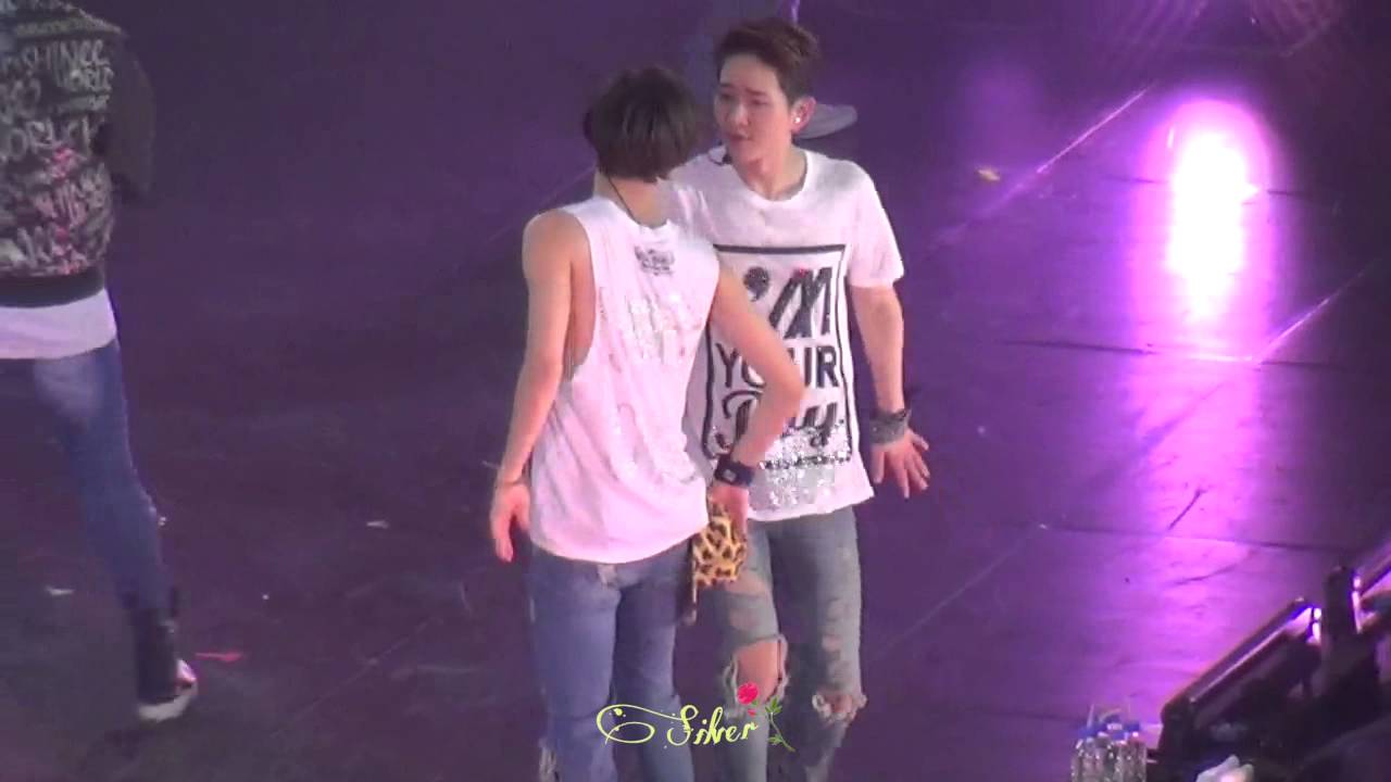 「SHINee World 2014 I'm your boy」Taemin &Onew cute moments