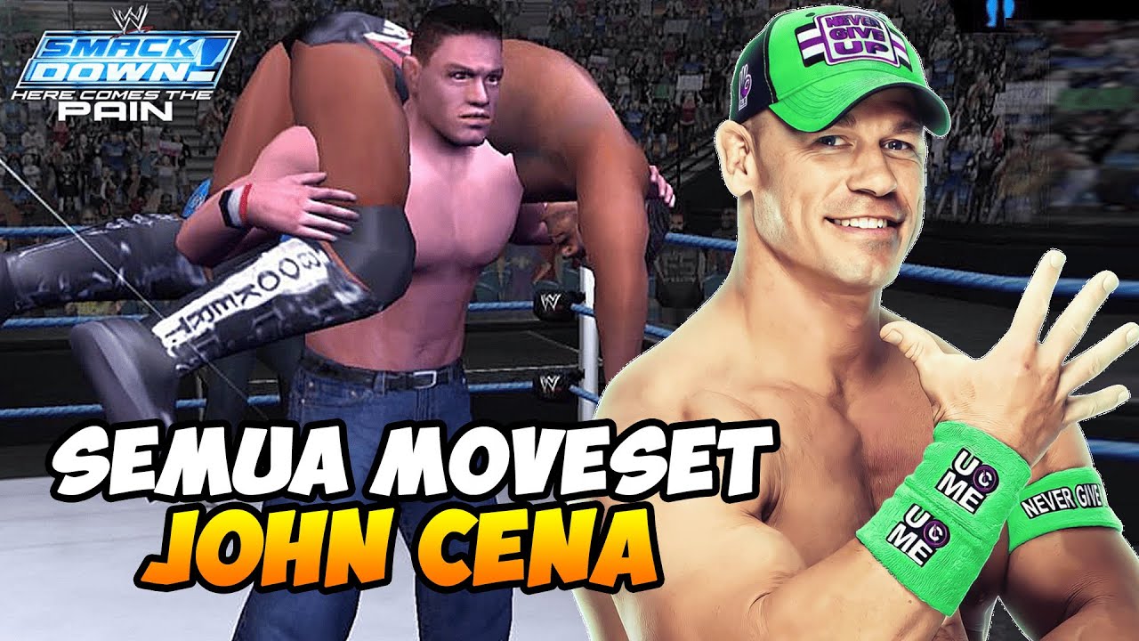 SEMUA COMBO + SMACK TIRUAN PAKE JOHN CENA - Smackdown Pain PS2