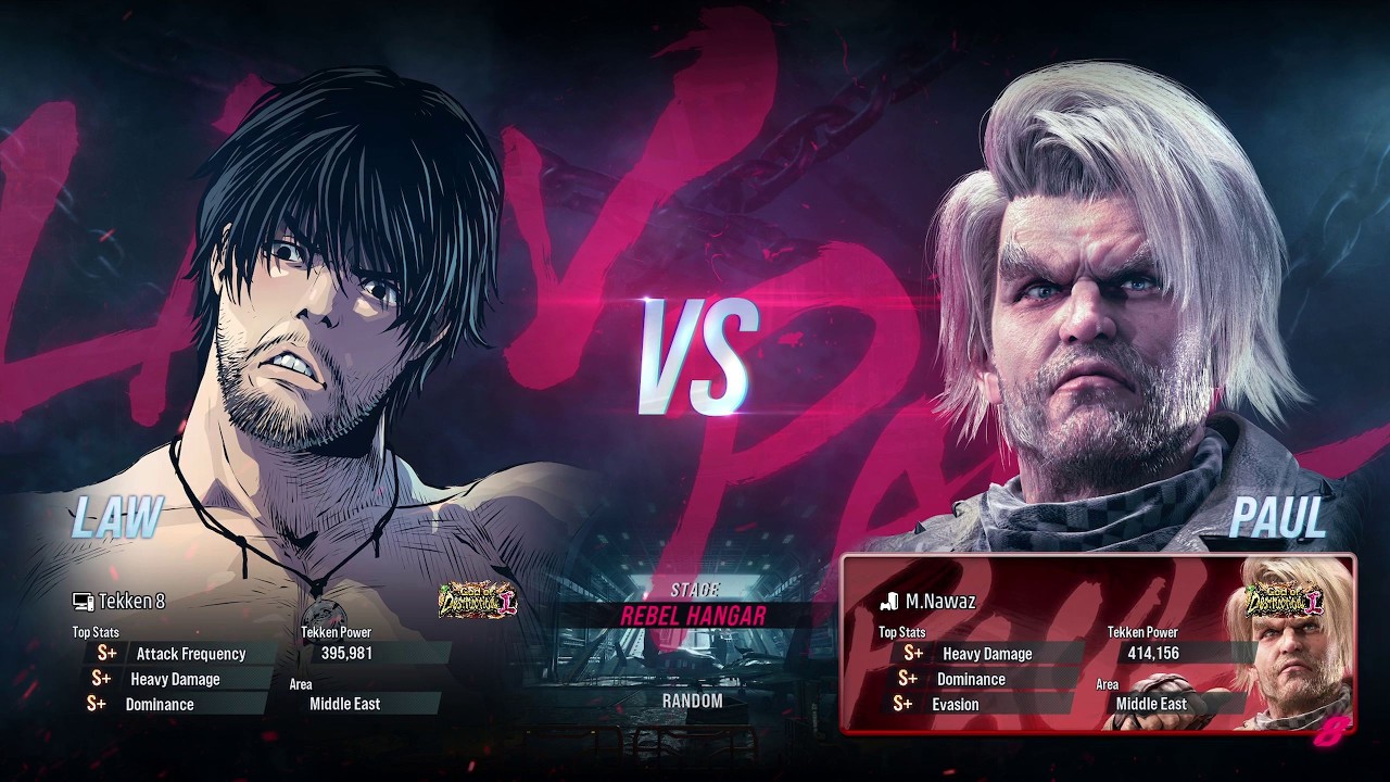 BSK (Law) VS TNM (Paul) Tekken 8 Ranked