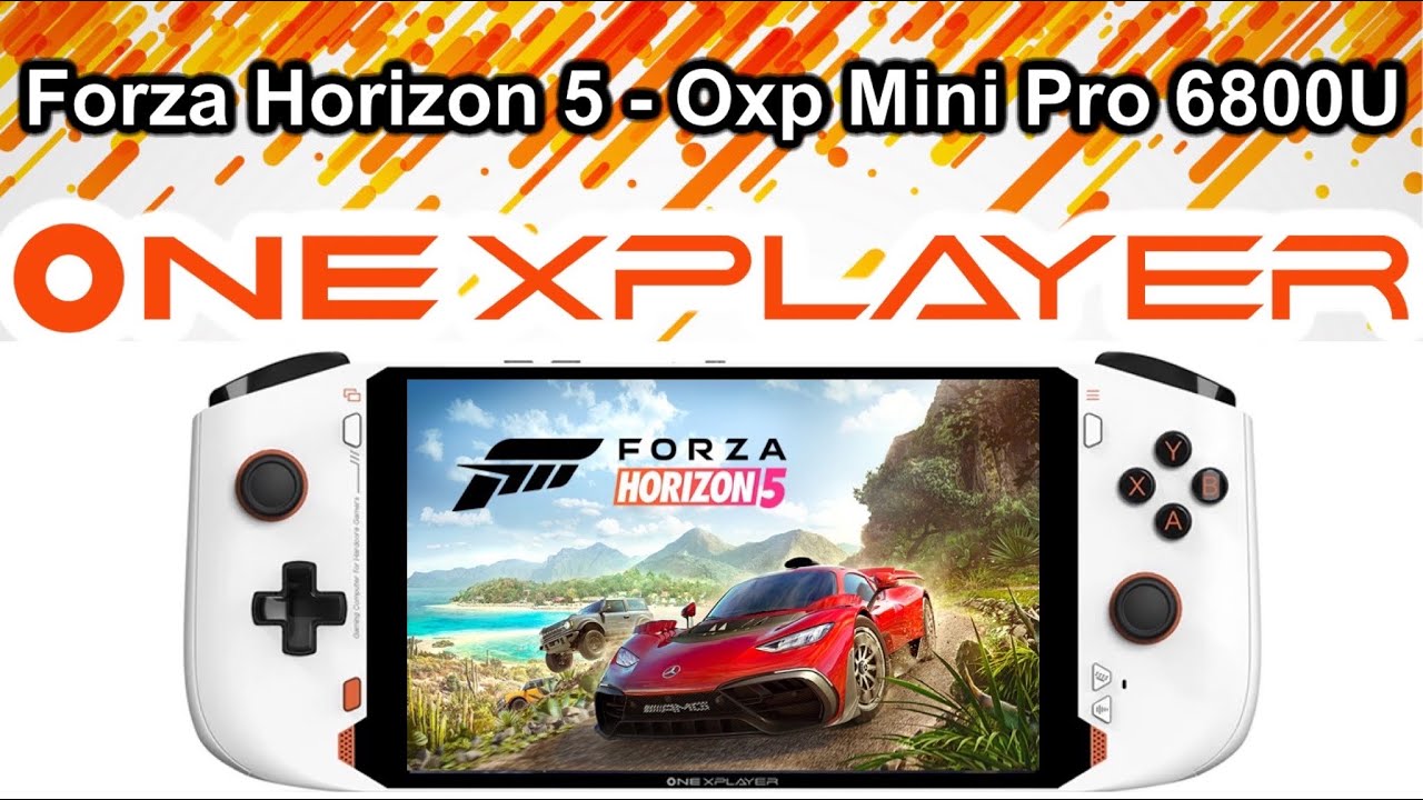 One X Player Mini Pro AMD 6800U - Forza Horizon 5