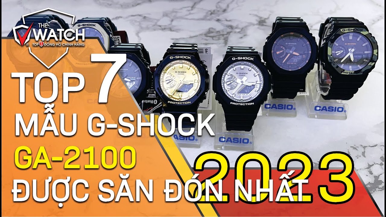 [REVIEW] TOP 7 MẪU ĐỒNG HỒ CASIO G-SHOCK GA-2100 ĐƯỢC QUÝ ÔNG SĂN ĐÓN NHIỀU NHẤT NĂM 2023