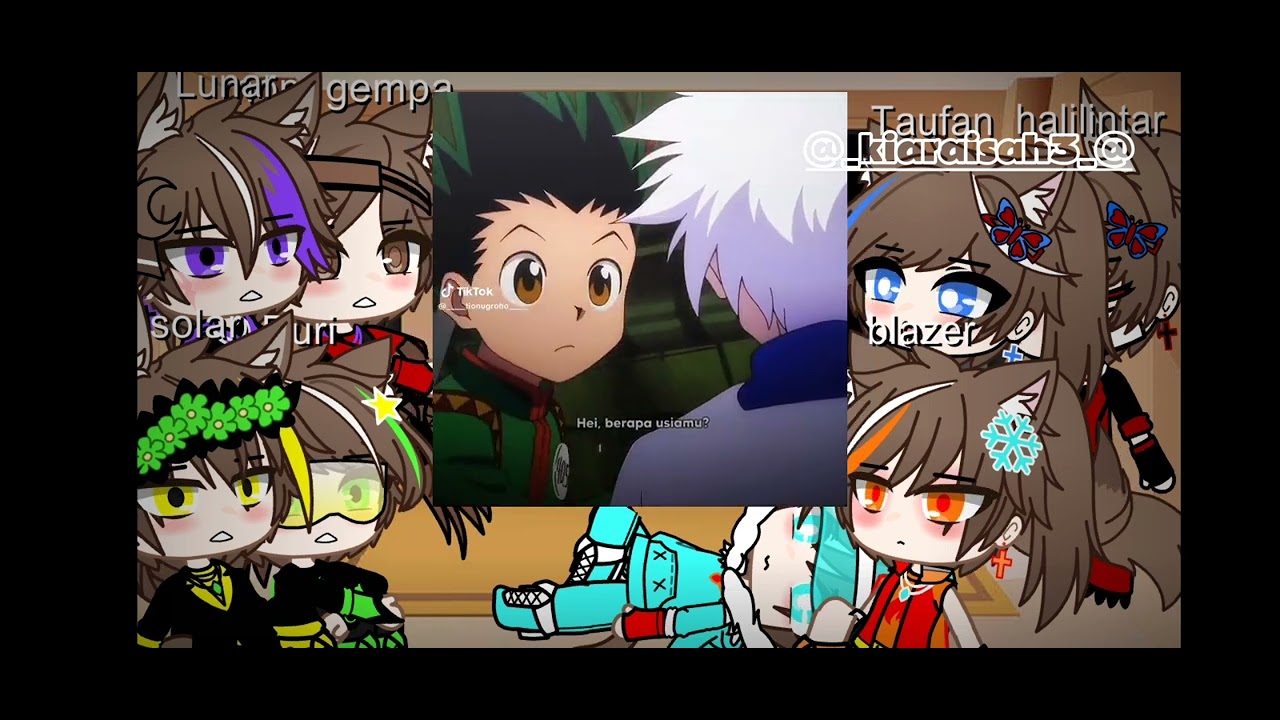 BoBoiBoy elemental react to past BoBoiBoy as Killua zoldyck #myau #notcopyright #capcut (ib ciayi):D
