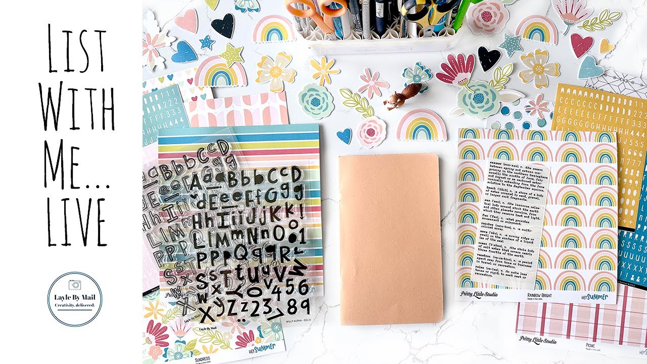 List With Me… LIVE, Traveler’s Notebook Style 8.26.23