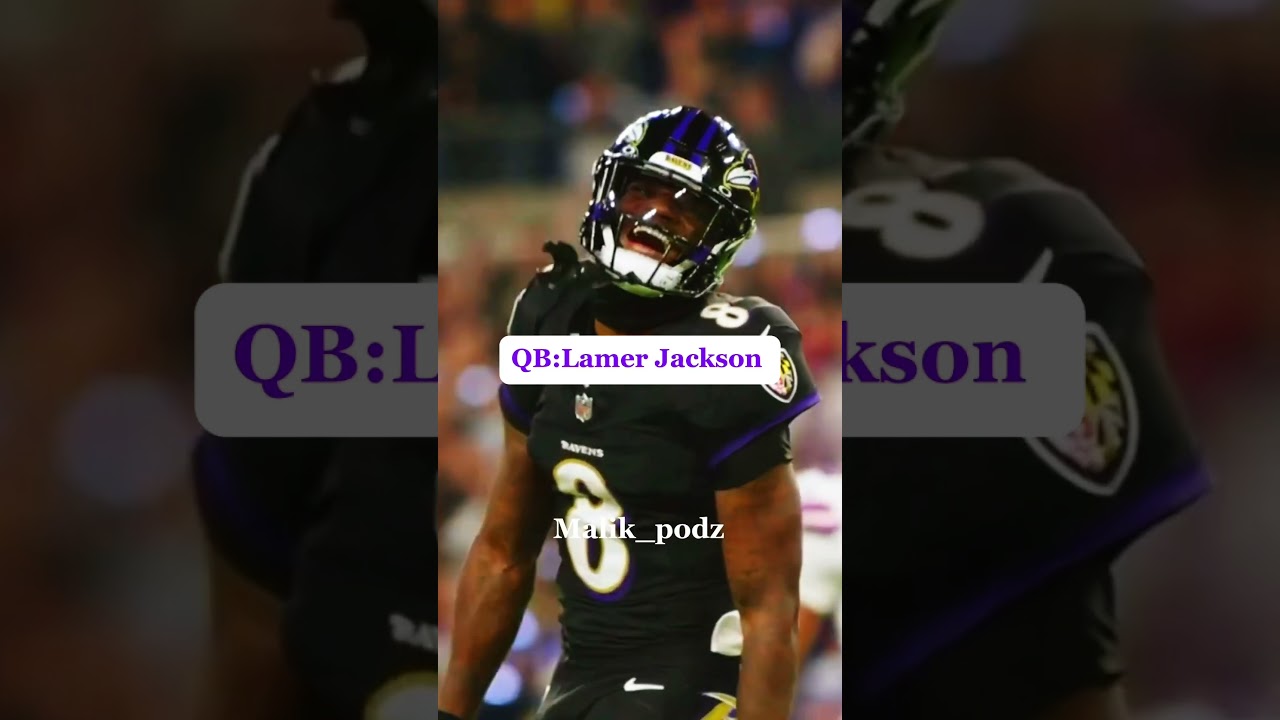 Top players at each position WR RB QB W or L edit 