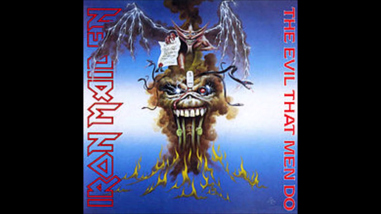 Iron Maiden - The Evil That Men Do (lyrics)