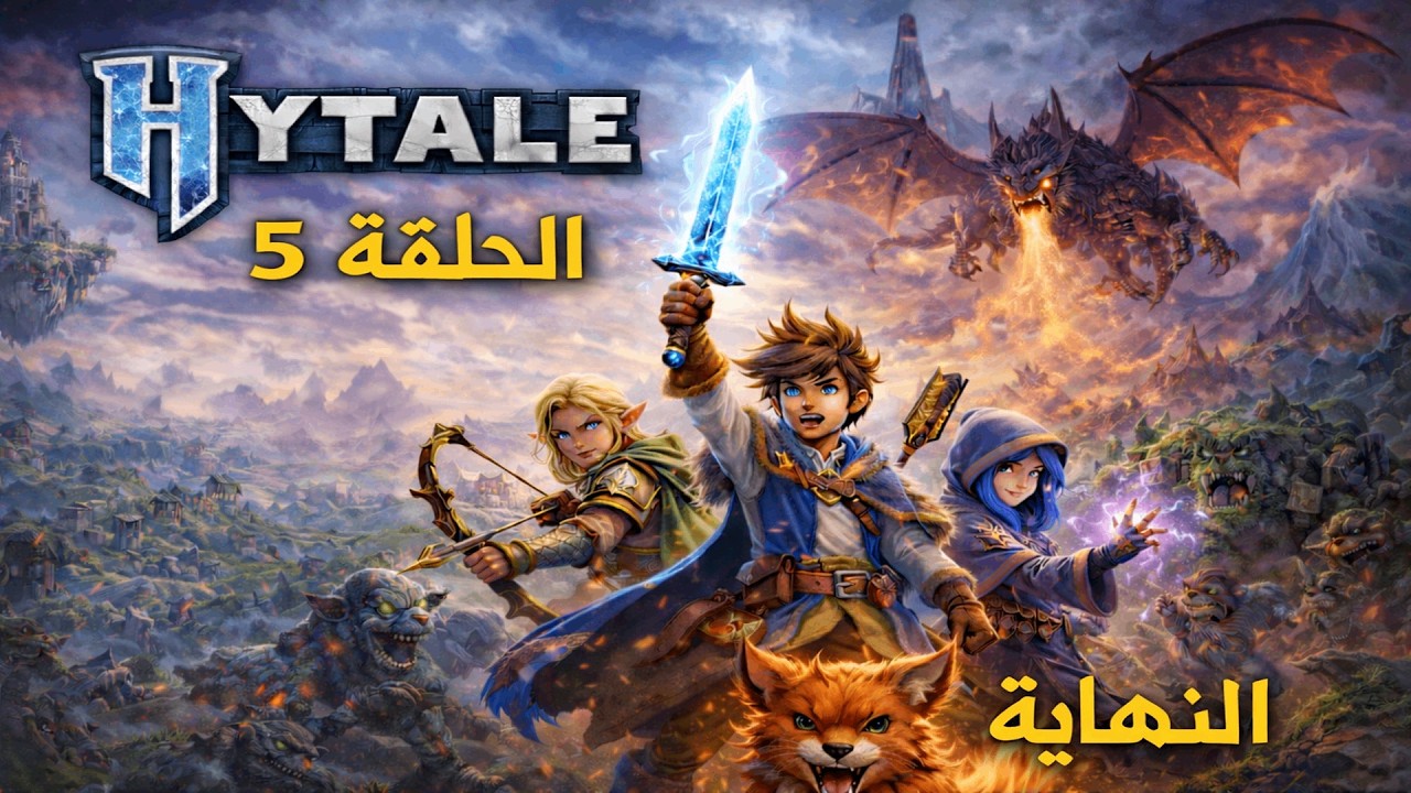 عالم الديناصورات !🔥| ادوات و دروع الزون الرابع والحلقه الاخيره 😱 Hytale #5