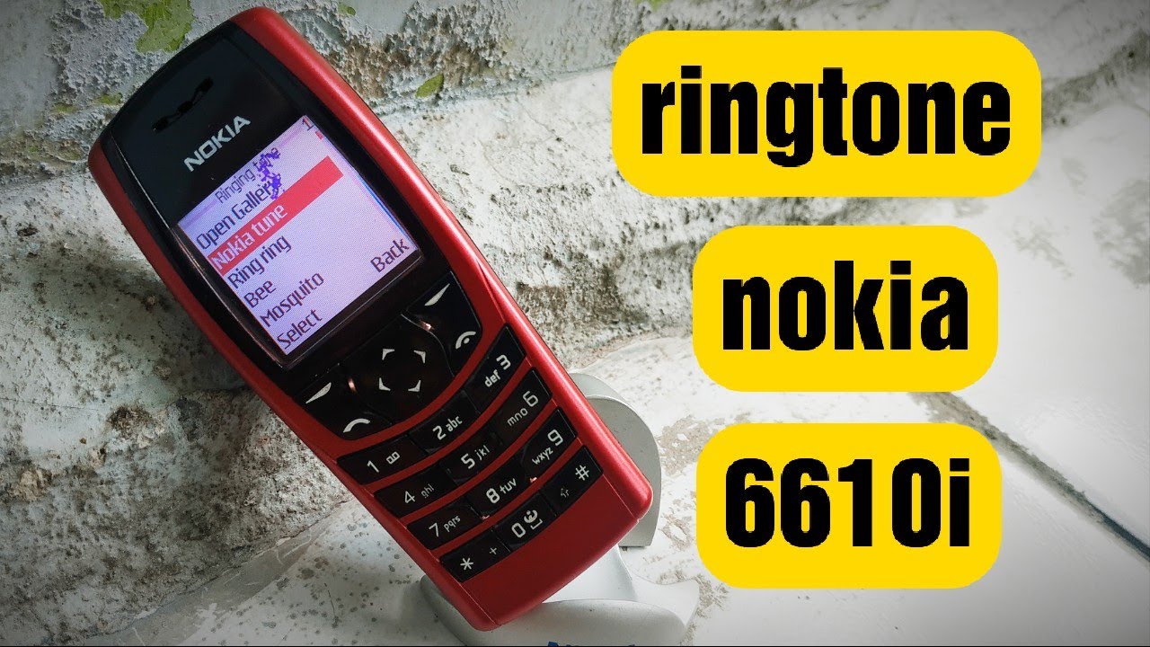 Nokia 6610i ringtones!!! Nada dering nokia jadul