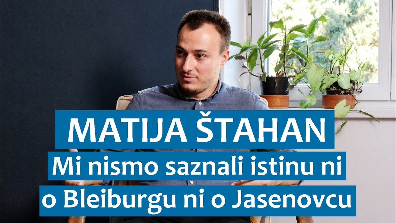 Matija Štahan: Mi nismo doznali istinu ni o Jasenovcu ni o Bleiburgu