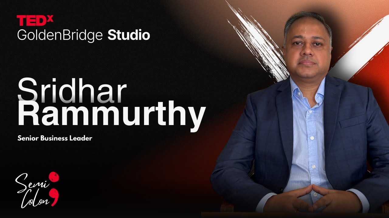 Harvard is great. Life is Greater. | Sridhar Rammurthy | TEDxGoldenBridgeStudio