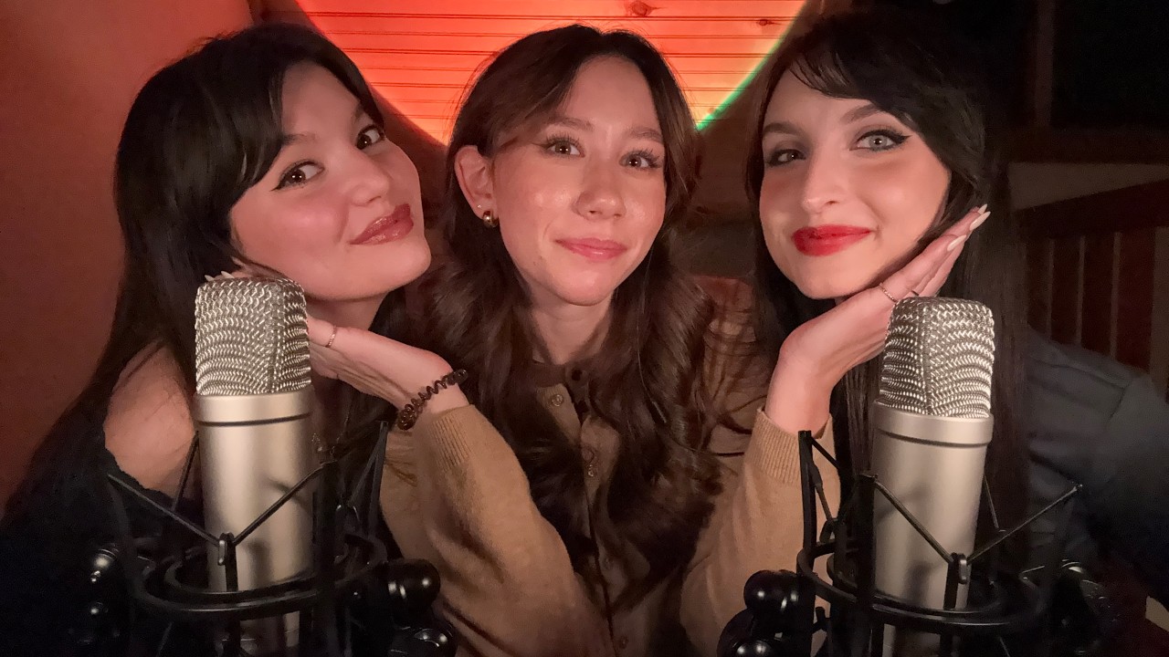ASMR | Mouth Sounds and Hanging Out with @beebeeasmr and @JulesAsmr8