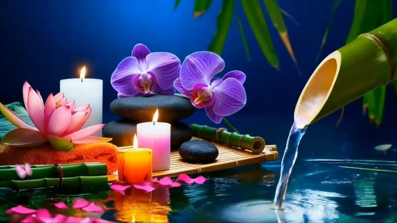Deep Calm Ambience | Relaxing Water Sounds & Soft Light