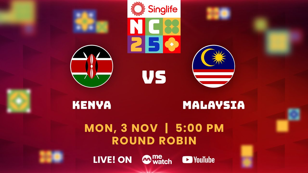 Singlife Nations Cup 2025 (Day 2): Kenya vs Malaysia