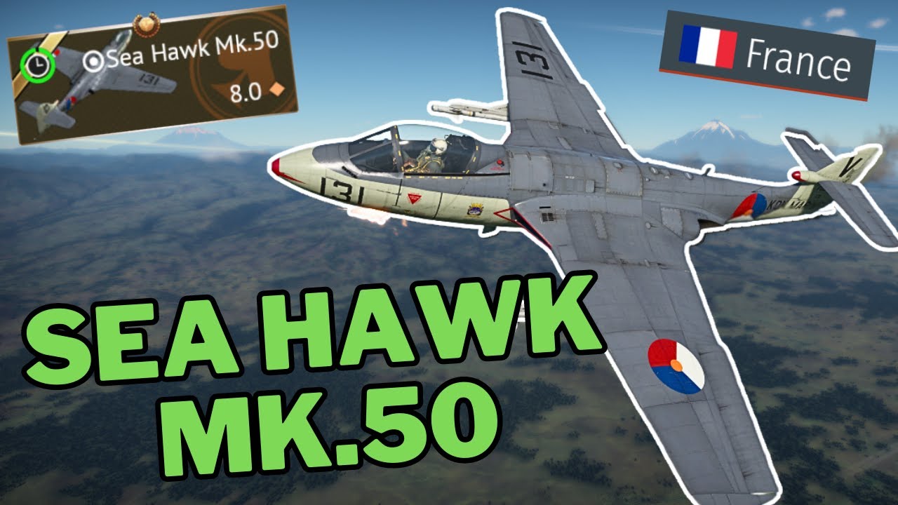 ОБЗОР SEA HAWK MK.50 | Обновление War Thunder
