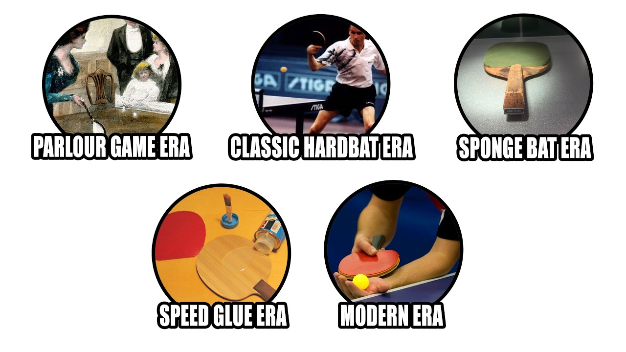 Every Era of Table Tennis Evolution Explained in 8 Minutes