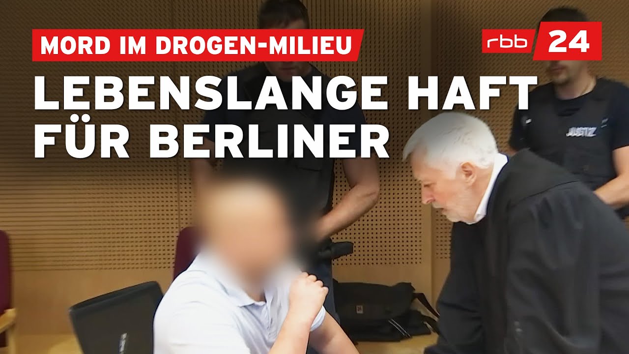 Urteil: Lebenslänglich für Mord an Koks-Taxi-Fahrer aus Berlin