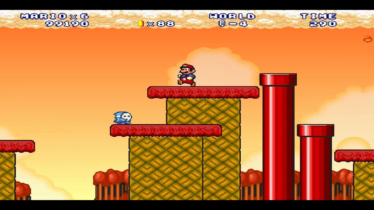 Mario Forever Cedilla World Ȩ Completed Video