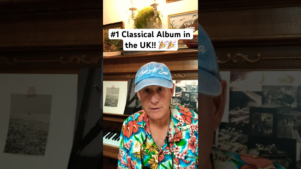 ‘Lost At Sea’ is the #1 classical album in the UK! 🎉🎉 Thx so much to everyone who supported me!