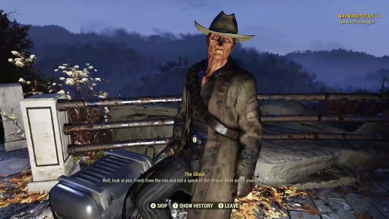 Fallout 76 new start