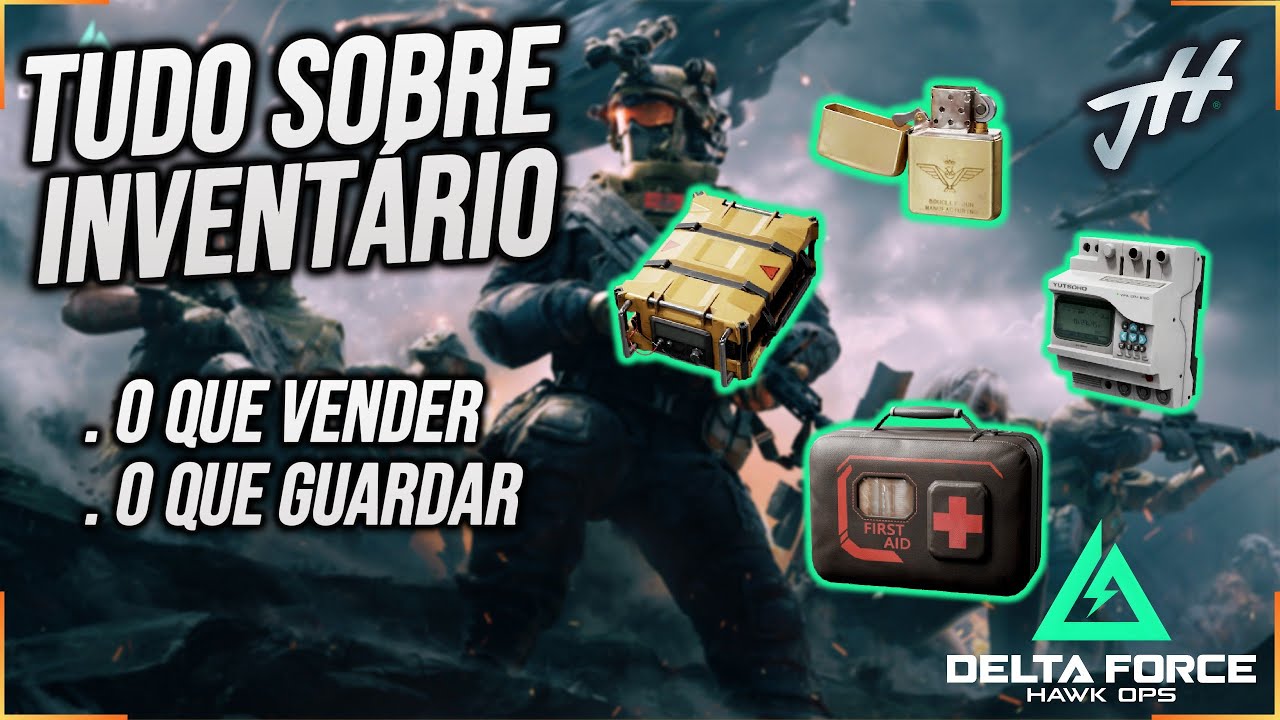 COMO ORGANIZAR o seu INVENTARIO no DELTA FORCE modo EXTRAÇÃO!!!