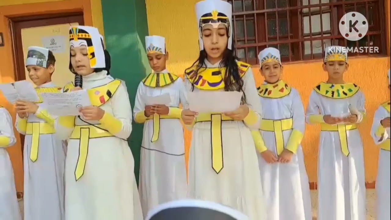 اذاعه مدرسيه كاملة عن الحضارة وأخصائي اجتماعى مميز