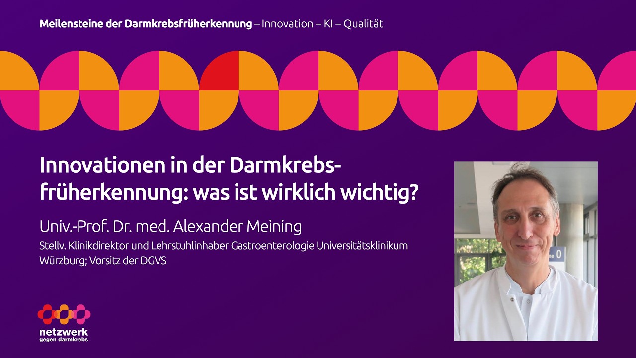 Darmkrebsvorsorge auf dem Prüfstand: Zwischen KI-Hype, Qualitätsstandards und Teilnahmeraten