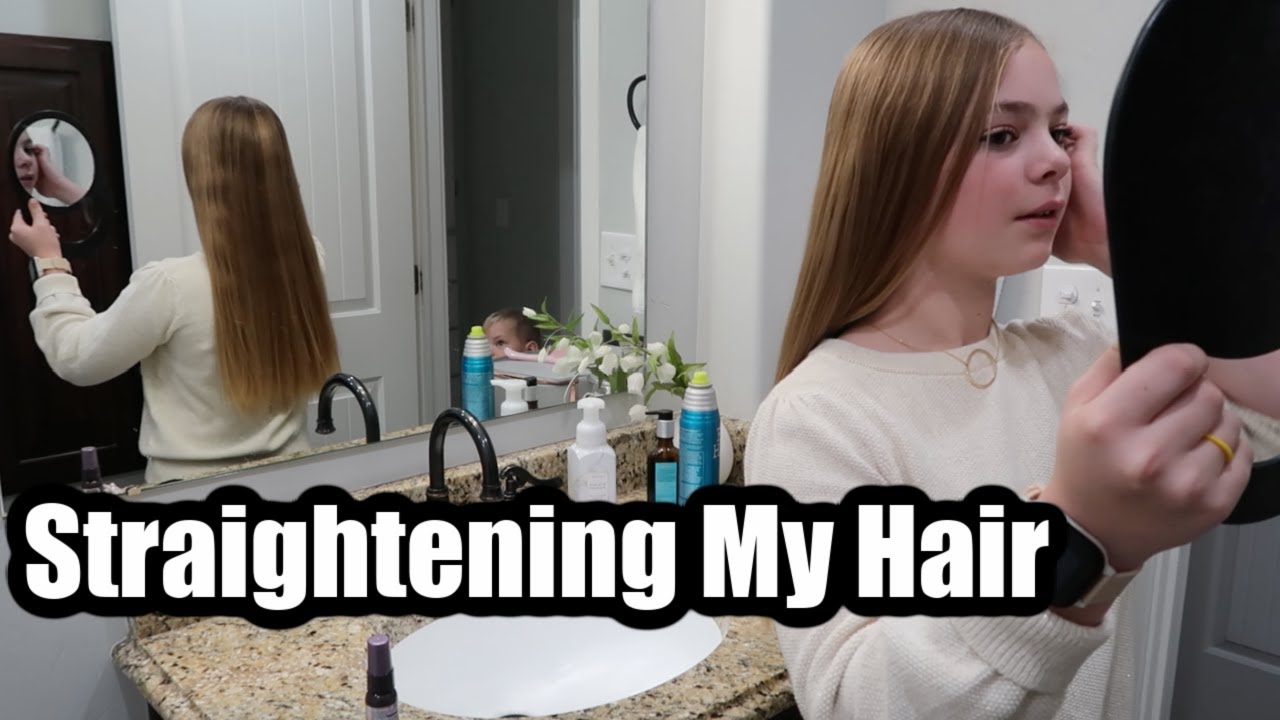 Straightening My Hair