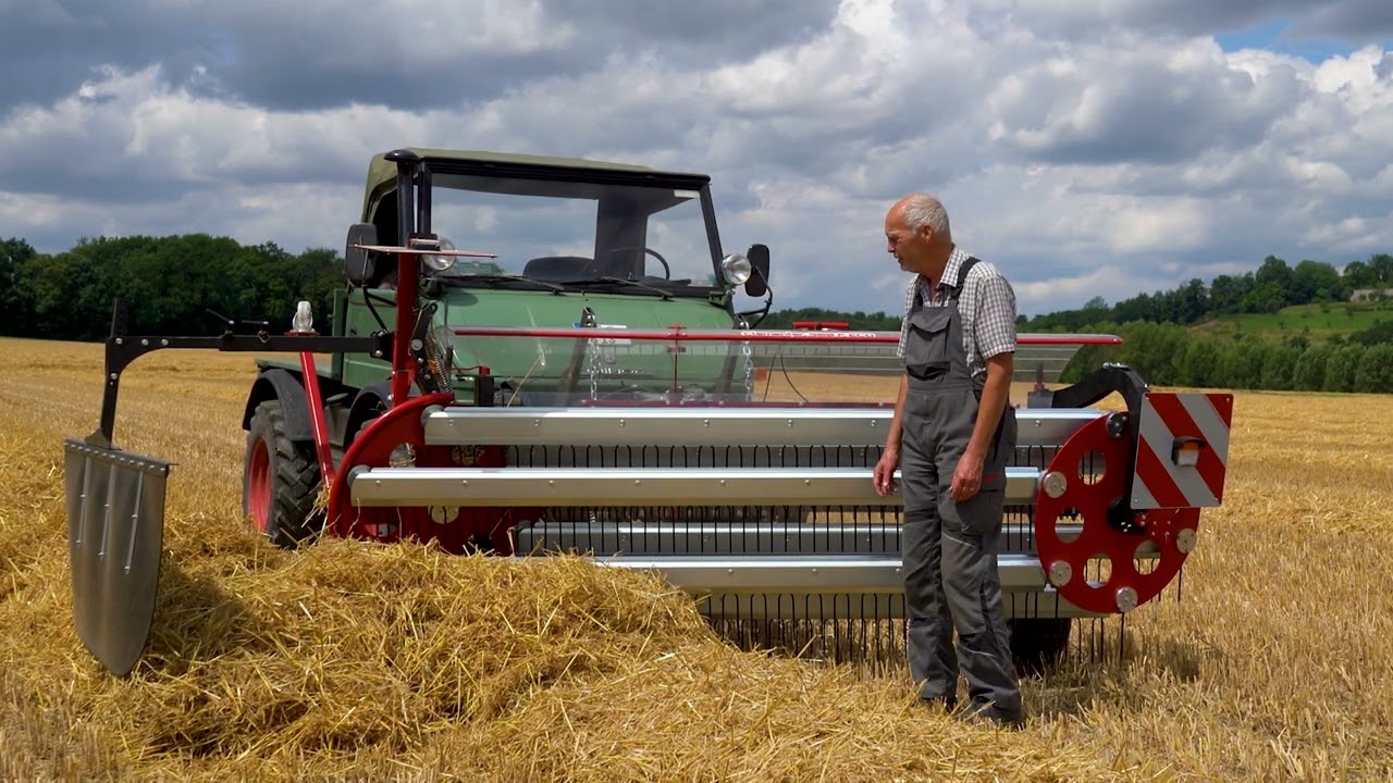 Schlüters Kotten & BB-Umwelttechnik: Schwader Clementer als Strohlüfter / Schwadlüfter