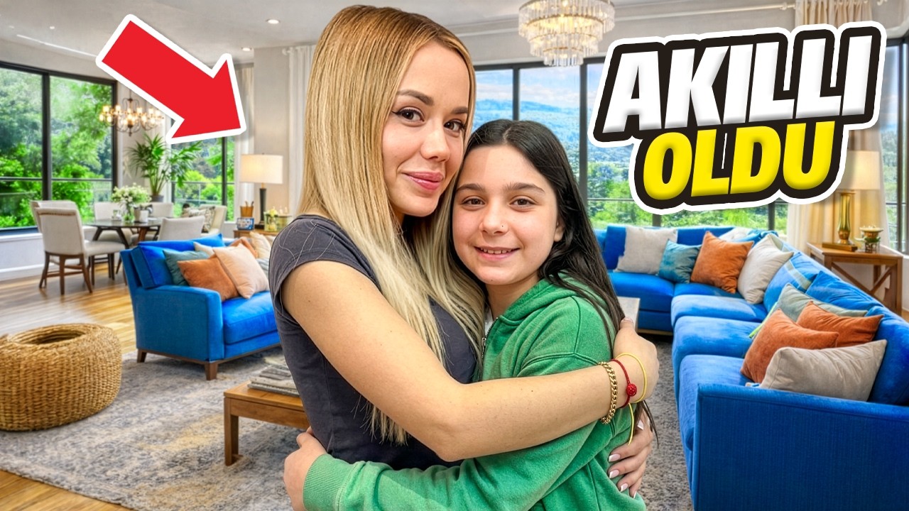 D&Uuml;NYANIN EN YARAMAZ &Ccedil;OCUĞU 24 SAAT AKILLI OLDU !? | Gamze Karta