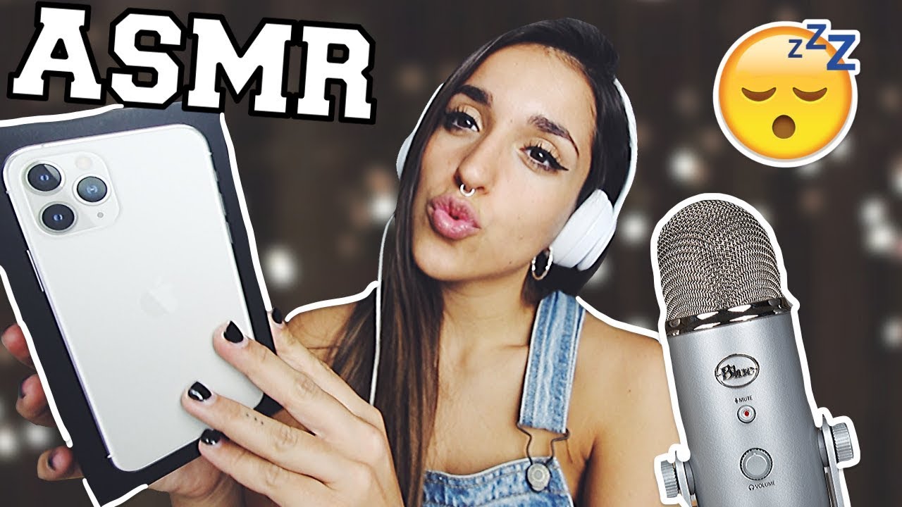 ASMR 😴 CON MI NUEVO IPHONE 11 PRO📱 *MUY RELAJANTE* 🔥