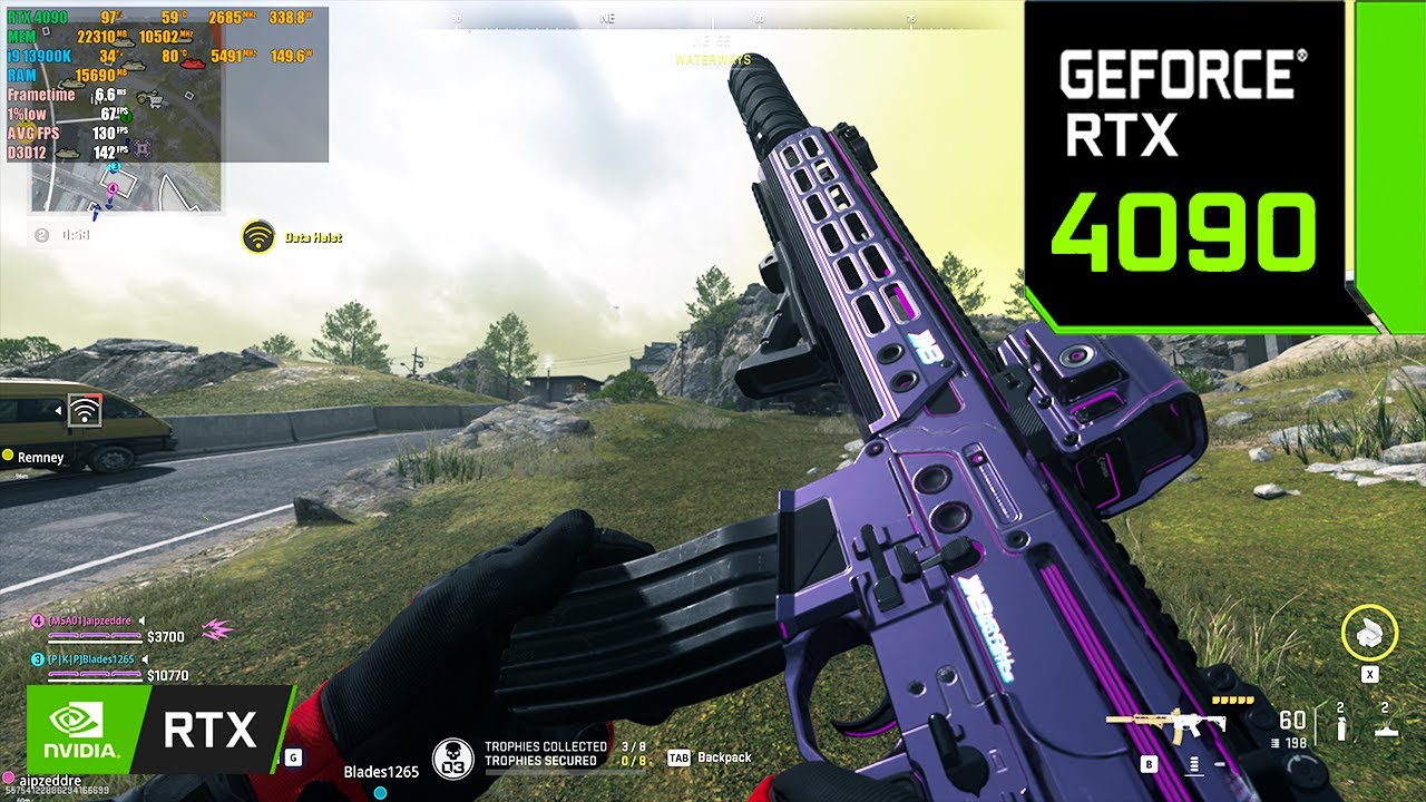 Call of Duty: Warzone 2 | RTX 4090 24 ГБ (максимальные настройки 4K, DLSS выключен)
