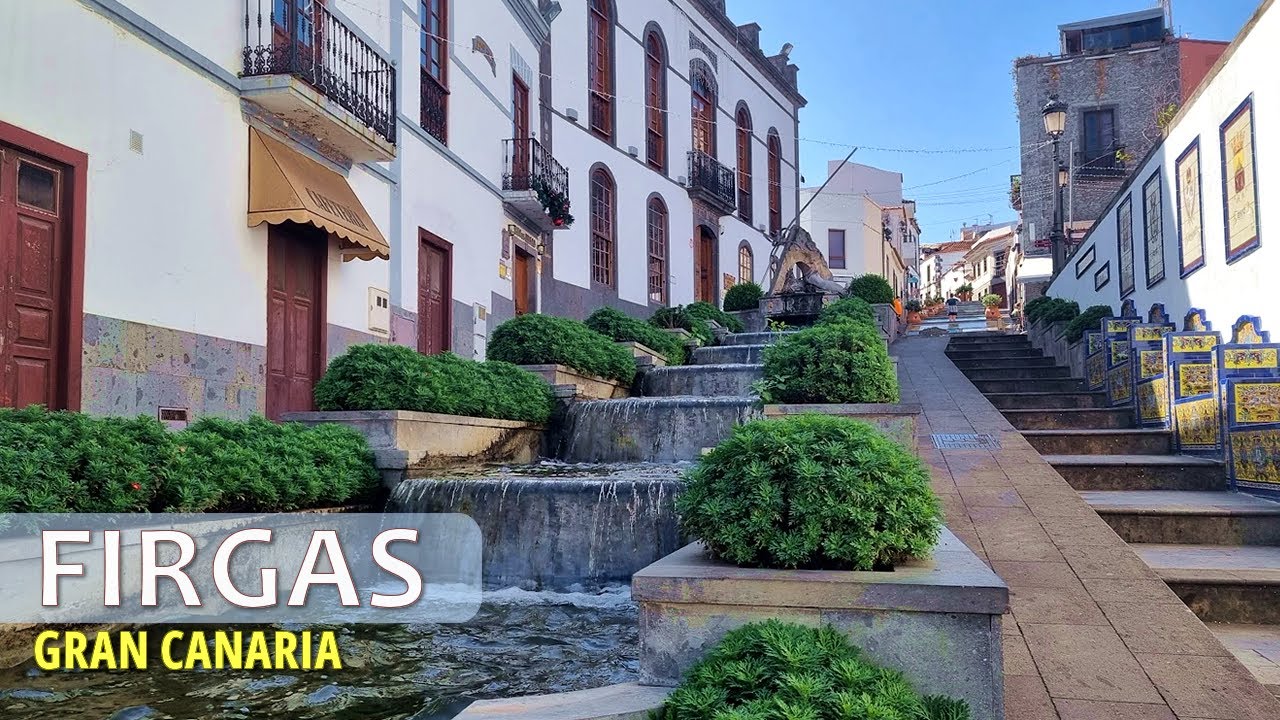 Visit Firgas, the city of water in Gran Canaria - 2023 walking tour