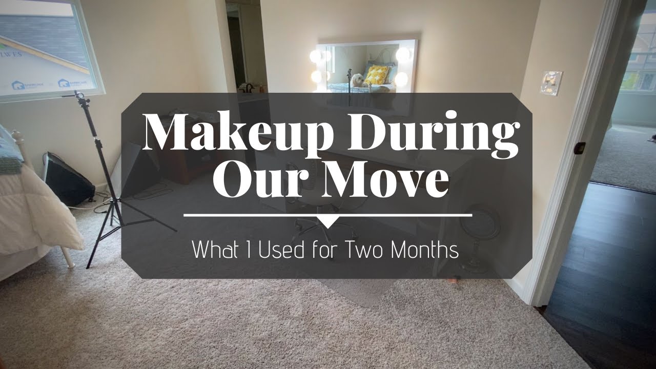 MOVING SHOP MY STASH: Makeup I Used for Two Months