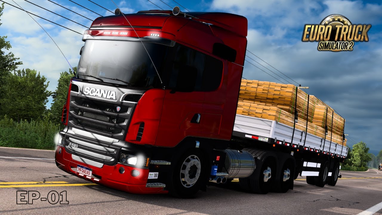 A Estrada Não Perdoa: Minha Primeira Viagem CLT | Euro Truck Simulator 2 | Logitech G920 Setup