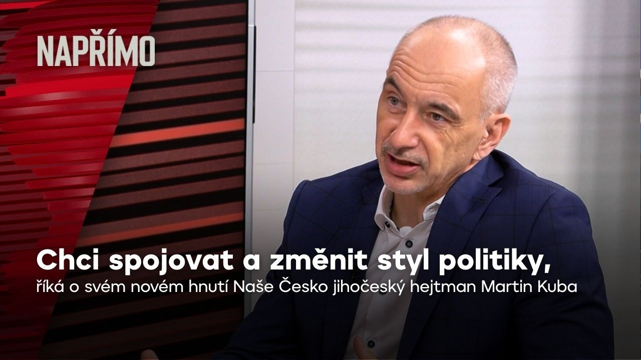 Kuba: Chci spojovat a změnit styl politiky. Program hnutí představíme postupně | Napřímo
