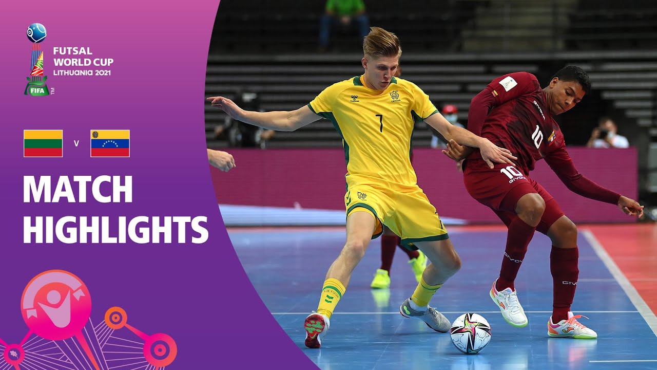 Lithuania v Venezuela | FIFA Futsal World Cup 2021 | Match Highlights