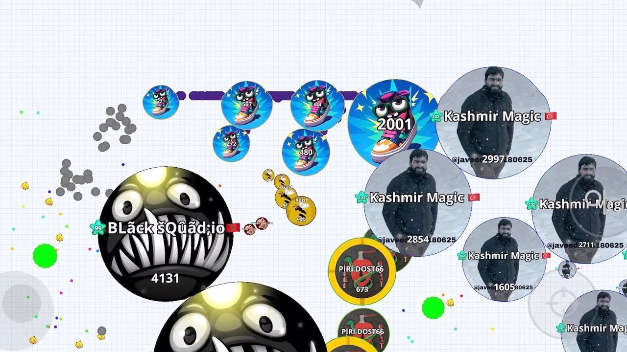 52k SOLO REVENGE VS TEAMS PART 1 👟 (AGAR.IO MOBILE)