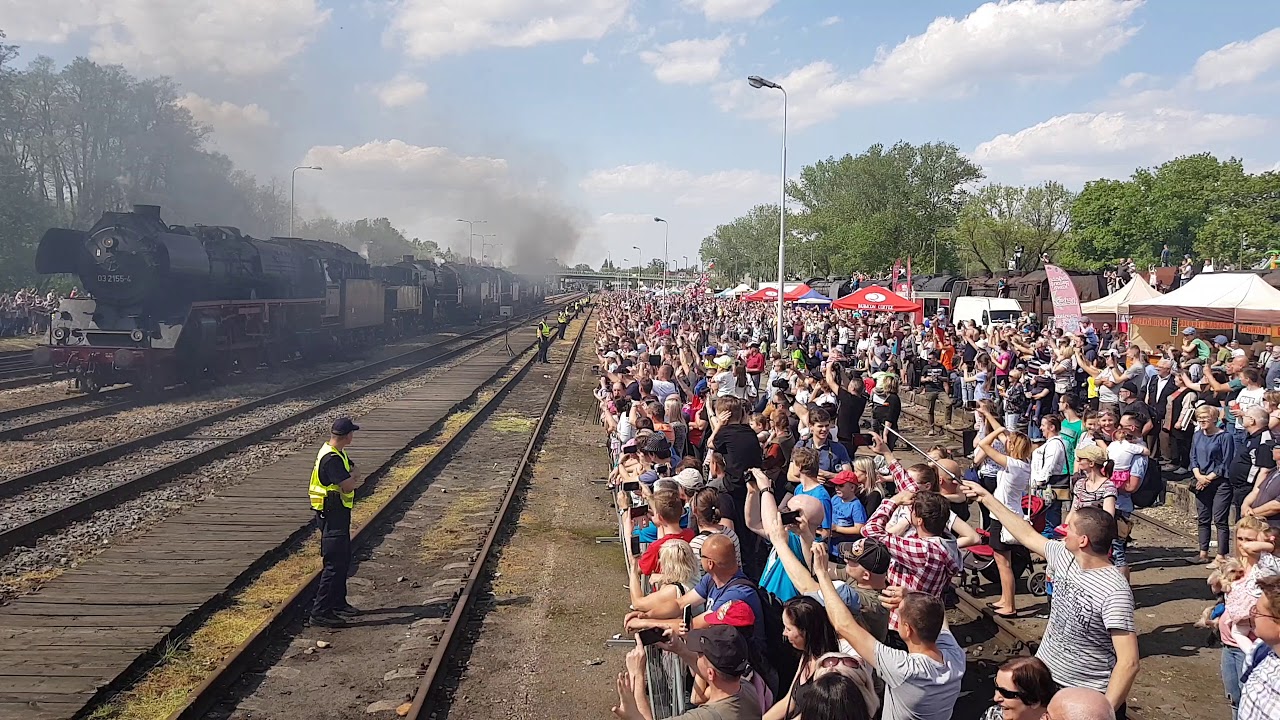 Wolsztyn Parada Parowoz&oacute;w 2018 cz3