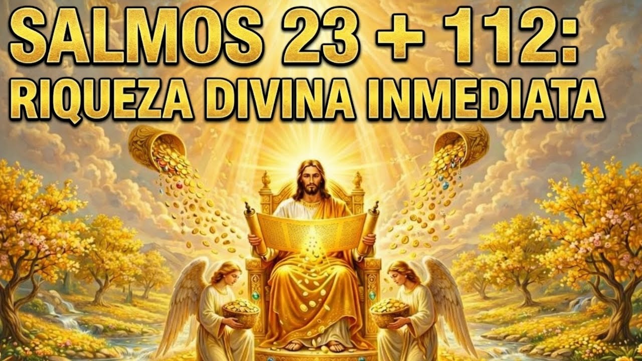 🔥💰 SALMO 23+112 MILAGROSO - ESCUCHA SOLO HOY y Dinero LLEGA URGENTE