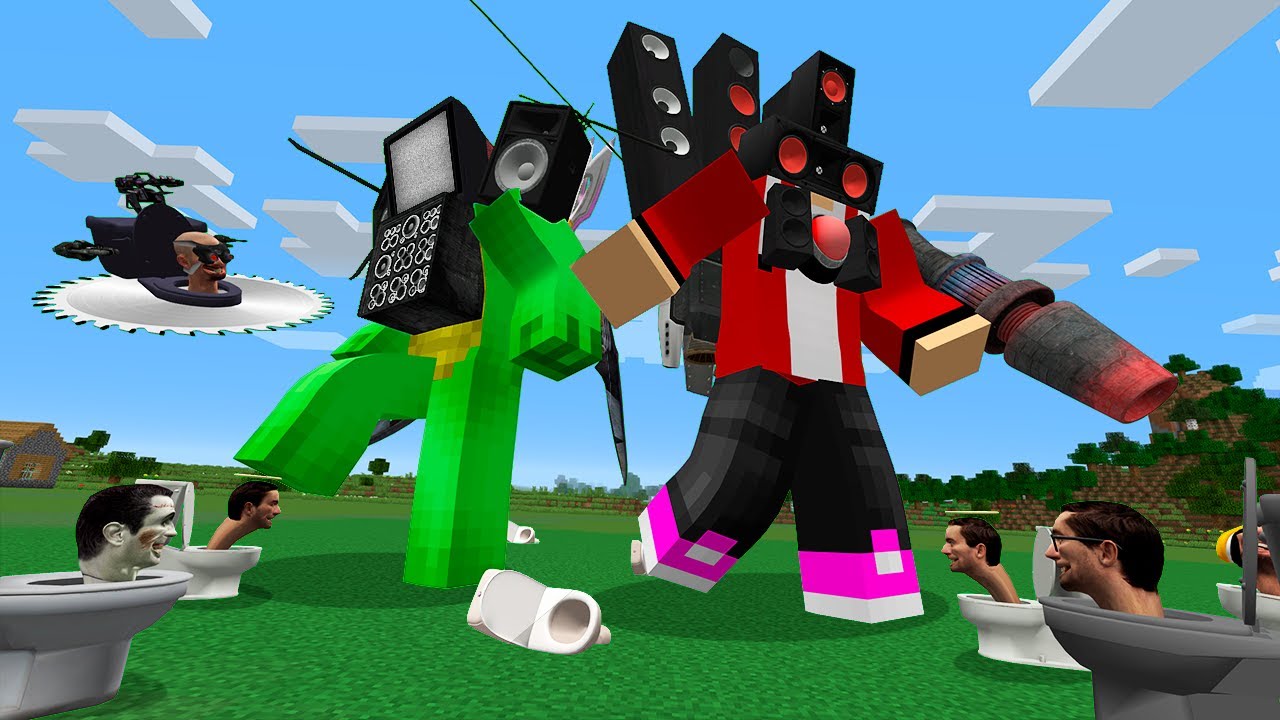 ALL EPISODES of Mikey & JJ vs SKIBIDI TOILETS ARMY in Minecraft! - Maizen