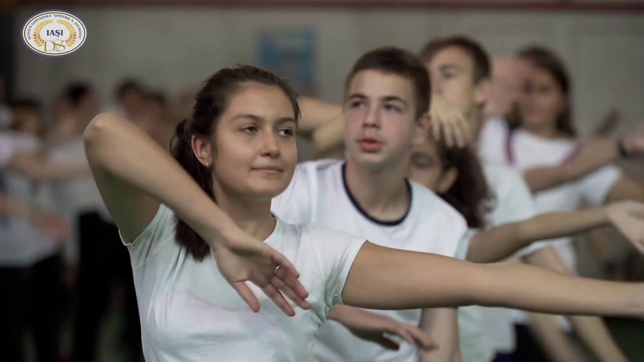 Flashmob - Școala Gimnazială Dimitrie A. Sturdza, Iași